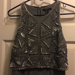 Beaded formal dress
